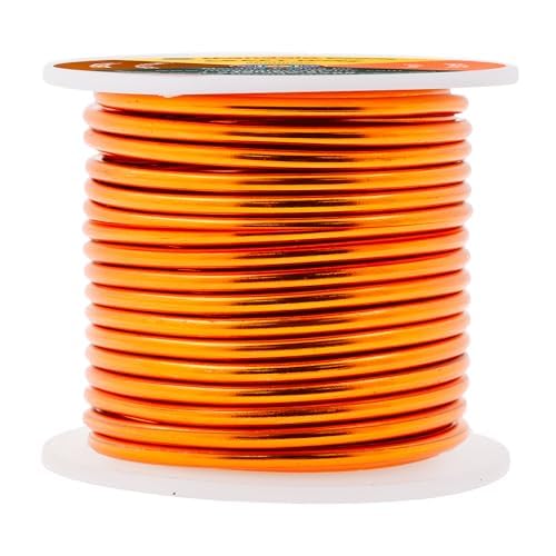 Mandala Crafts 13�Q�[�W �z�Ɏ_���A���~�j�E�� �N���t�g���C���[ �W���G���[����p - 60�t�B�[�g �J���[ �t���L�V�u�� �I�����W���C���[ - �Ȃ��\ �~�� �A�[�}�`���A �N���t�g �����p