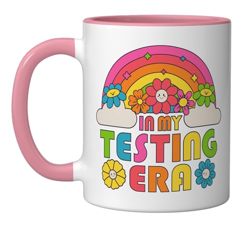 Taza de Cerámica Motivacional Testing Day 11 oz miniatura 1
