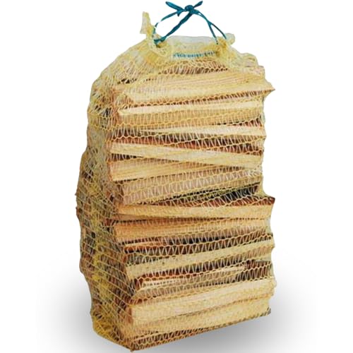 5 Sacs x 3 kg allume-feu cheminée poêle Barbecue Bois Flotté dans sac filet