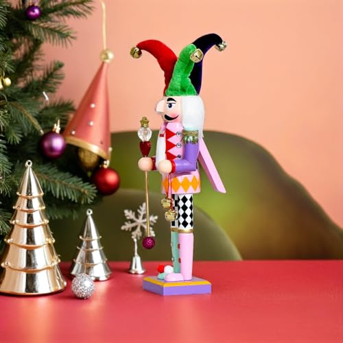 Casse-Noisette en Bois 38 Cm Figurine Décorative Artisanale