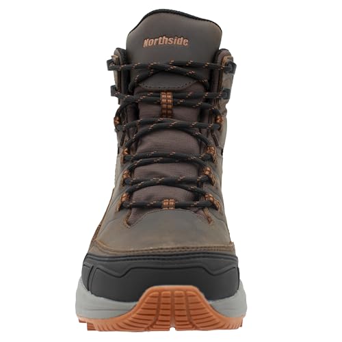 Northside Men's Alpine Ridge Waterproof Hiking & Work Boots - Lightweight, Comfortable, Durable Outdoor Trail Shoes, Tough & Sturdy, Full Grain Leather Upper, High-Grip Rubber Outsole3