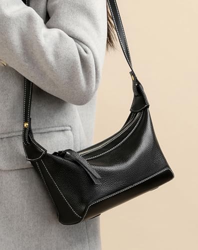 Women's Genuine Leather Crossbody Shoulder Bag Underarm Bags2