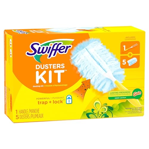 Swiffer Heavy Duty Dusters Starter Kit, Gain, Blue (74330) -  P&G, 91431368