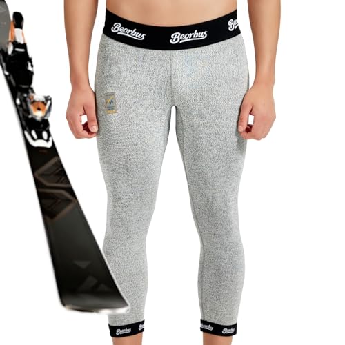 Beorbus Ski Snow Pants Cut Resistant for Men Legging for Women Protective Baselayer for Skiers...