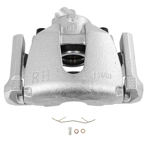 Image of SCITOO 19B2943E Front Right Disc Brake Caliper w /Bracket Fit For Mazda For 3 2008-2009 2011-2013,For Mazda For 3 Sport 2011-2013,For Mazda For 5 2008-2010 2012-2015, Single Piston