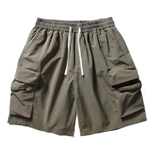 Short cargo japonais streetwear homme pantalon décontracté été
