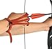 Cuoyuqie 1 pcs Archery 3 Finger Arrow Protector Gear Recurve Bow Longbow Hunting