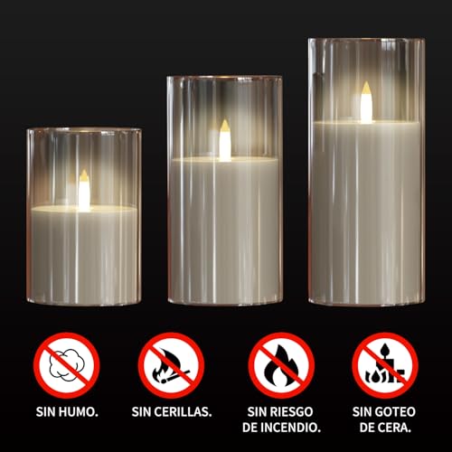 Veladoras LED recargables 15 Imagen adicional