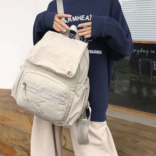 Teclado Kawaii Backpack Casual Cute Bookbags Lightweight Laptop Bag Travel Daypacks (Grey)3