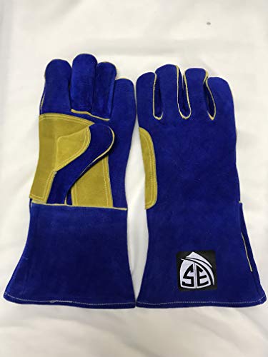 Safety Expretss Welding Gloves Tig/Mig Stove Heat Gloves #TOP14