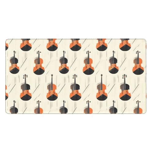 Tapis de souris grand format violoncelle pour protéger votre bureau