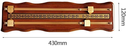 Tablero de Puntuación para Snooker y Billar, Accesorio para Mesa de Billar con Contador de Puntuación en Latón Sólido, Ideal para Amantes del Snooker y el Billar miniatura 6