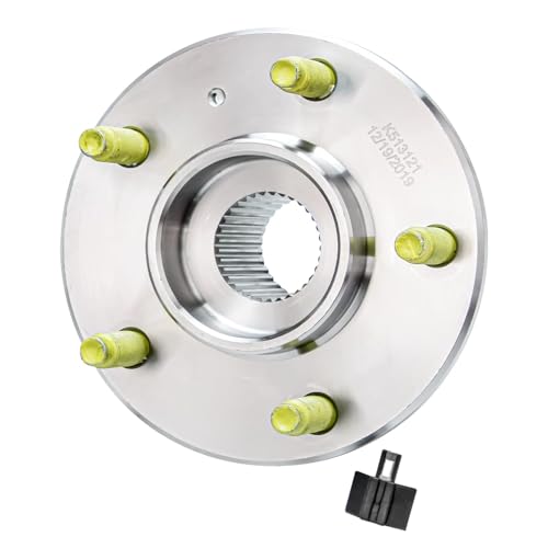 Image of Detroit Axle - AWD Pair Rear Wheel Bearing Hub for Pontiac Montana Chevrolet Uplander Buick Terraza Saturn Relay, Wheel Hub Assembly 2005 Replacement