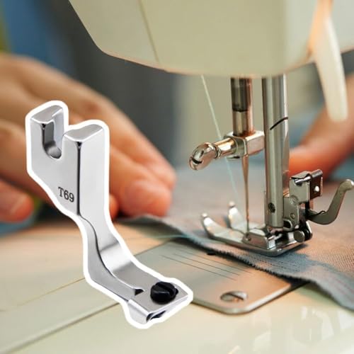 Prensatela ajustable para cremalleras invisibles para máquinas de coser miniatura 5