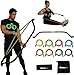Original Gorilla Bow Portable Home Gym System, Strength Training Equipment 100 Plus Workouts, All in One Exercise Equipment for Travel, Home Gym & Outdoor Workouts (Original Bow, Black, Heavy Bundle)