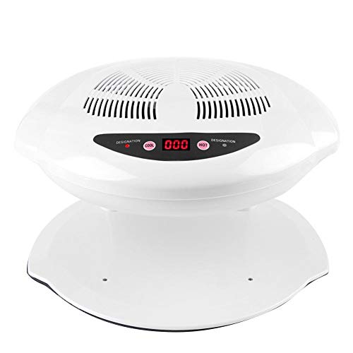 Air Nail Dryer, Lampe De Séchage Pour Ongles Réglable, Outil De Manucure Pour Ventilateur De Séchage Pour Vernis à Ongles Chaud-froid, Pour Usage Personnel...