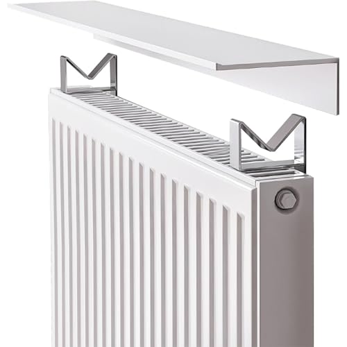 Étagère de radiateur avec support pour éliminer le désordre et décorer votre intérieur