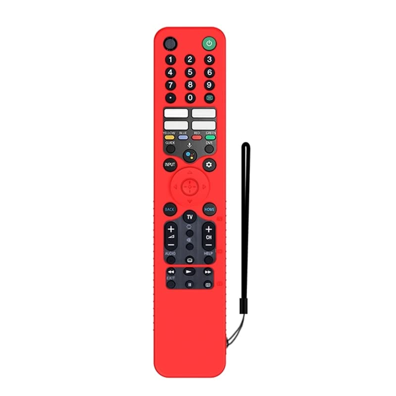 Paquete De 2 Fundas De Silicona Para Sony RMF-TX600U RMF-TX500U Control Remoto [antideslizante] Funda Protectora Para Sony RMF-TX621U RMF-TX520U Funda De Control Remoto Por Voz, Protector De Piel