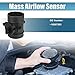 X AUTOHAUX Car Mass Air Flow Sensor Meter Replacement 15926193 for Buick Terraza 2005-2007 for Buick Rendezvous 2006-2007