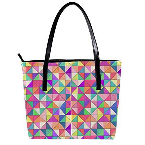 Cabas moderne multicolore idéal pour le travail et les sorties - 2