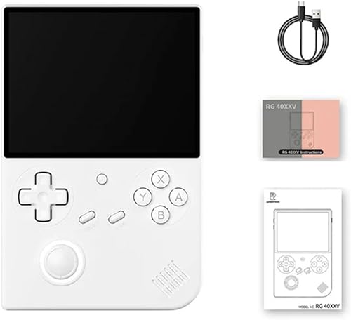 RG40XXV - Consola de juegos retro, consola de juegos portátil IPS de 4 pulgadas, reproductor de videojuegos retro portátil, regalo de cumpleaños de