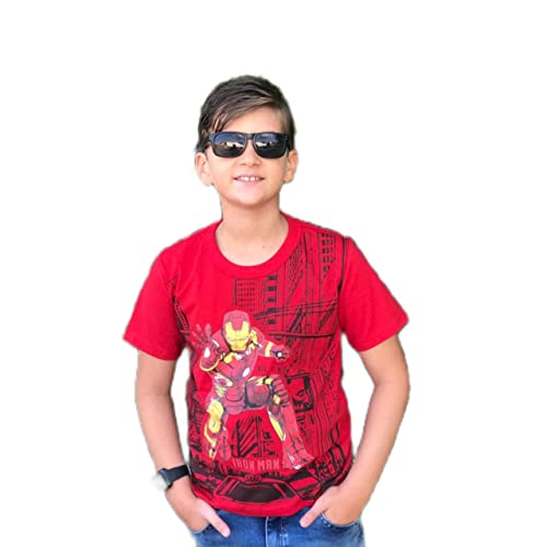 kit 3 Camiseta camisa infantil Juvenil Menino Super Herois 2 a 14 anos (8)