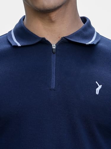 Image of Thomas Scott | Men | Solid | Polo Tshirt | Regular Fit | 100% Cotton | Polo Collar | Casual Tshirt