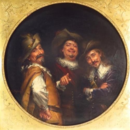 Toile les trois mousquetaires pour transformer un mur vide en galerie dart