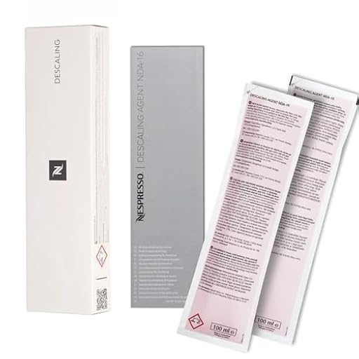 Nespresso Solución descalcificadora NDA16 - 1 caja con 2 sobres | Kit de descalcificación para todas las máquinas Nespresso | Elimina la cal y mantiene tu máquina limpia para un rendimiento óptimo | Ya disponible en tu tienda friki favorita! En mundofriki.es!