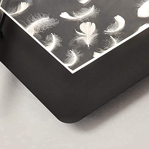 Lámpara de pared LED 20W dimmable de acero para estudio y pasillo 6