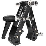 Hemmotop スーパークランプ 大きい カメラクランプ 頑丈 どこでも挟める 耐荷重 12kg 照明 クランプ 安定 1/4インチネジ 5/8インチコネクタ付き ストロボ クランプ 一眼レフ カメラクリップ 撮影アクセサリー 強化アルミ合金 + ステンレス製