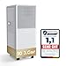Mobile Klimaanlage 13200 BTU, Klimaanlage Mobil mit Abluftschlauch, Mobiles Klimagerät leise 58dB, mit Timer