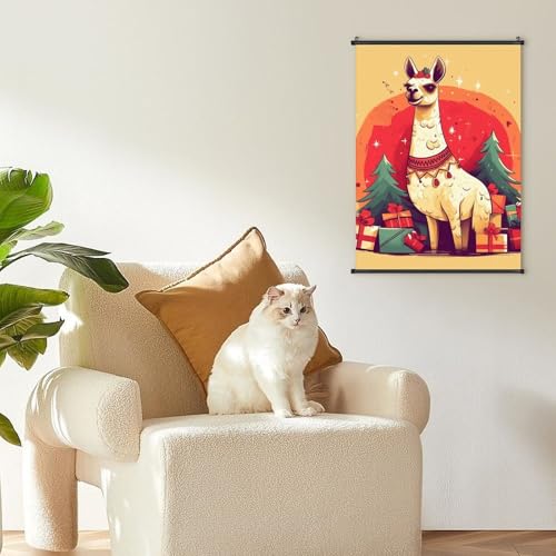 Affiche sur toile d'alpaga de qualité supérieure 40x61 cm - 5