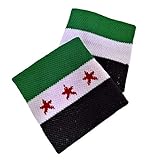 sportfanshop24 Schweißband/Armband/Handgelenkband SYRIEN 1 Stück sehr gute Qualität