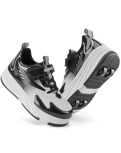 Niakid Roller Skate Shoes for Kids Boys Girls Outdoor Sport...