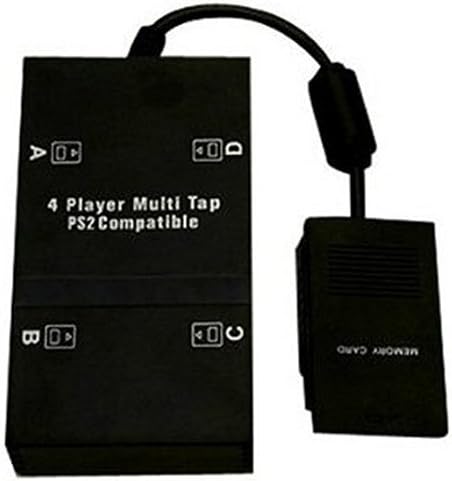 GSH 4 Players converter Multi-tap Multitap Controller Adapter for PlayStation 2 PS2 GPS2MT01