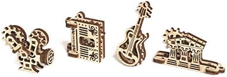 UGEARS U-Fidgets-Tribiks para el uno mismo-montaje, modelo mecánico anti-estrés -Creaition