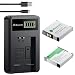Powerextra 2 Pack Replacement Canon NB-11L / NB-11LH Battery and Charger Compatible with Canon PowerShot A2300 is, A2500, A2600, A4000 is, ELPH 110 HS, ELPH 130 HS, ELPH 135 is, ELPH 160, SX400 is