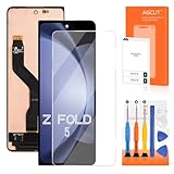 Original for Samsung Galaxy Z Fold5 Screen Replacement Z Fold 5 LCD Display F946B SM-F946U SM-F946W Screen Touch Digitizer Assembly Outer Small Front (with Fingerprint Function)
