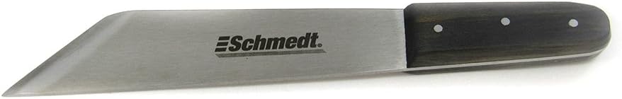 Schmedt German Leather-Paring Knife - Right Hand - Rigid Blade 21Cm