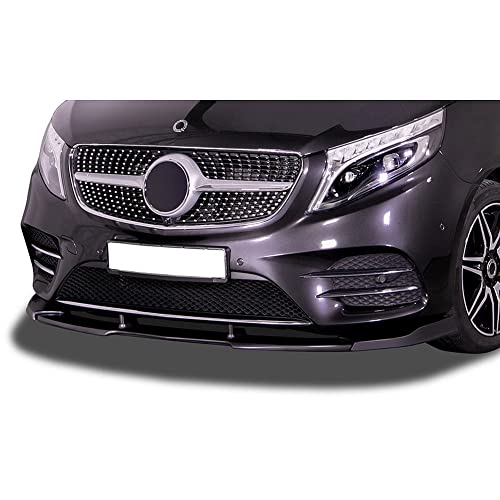 Spoiler avant Vario-X W447 lèvre pare-chocs Mercedes Classe-V AMG-Line noire PU