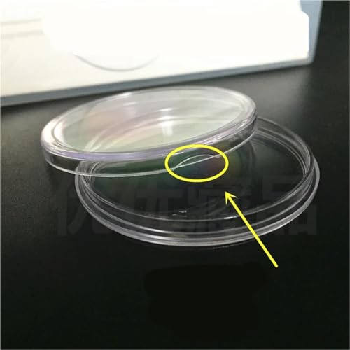 Capsulas transparentes para monedas 150 piezas 30mm miniatura 2