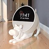Suporte Alexa Echo SPOP CACHORRO COM PREGUIÇA. Presente, decoração, som, stand de mesa Amazon, música, hobbie