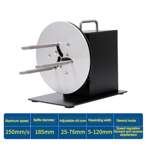Enrouleur automatique d'étiquettes universel machine bobineuse 120 mm - 2