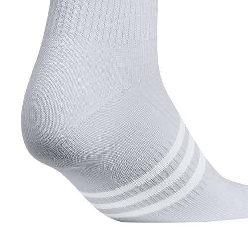 Image of adidas Unisex Kids Quarter Ankle Socks for Boys and Girls Youth (6-pack) Superlite Breathable and Lightweight Discontinued