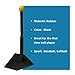 Amber Fight Gear Heavy Duty Adjustable Batting Tee for Baseball, Softball, and Tee Ball - Industrial Strength, All-Weather Rubber, 20 to 32 Inches Height Adjustable