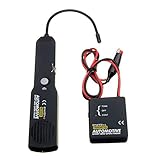 Kabeltester, Kabelfinder Leitungssucher Line Finder Netzwerkprüfgeräte für Kabel, Telefonleitungen,Leerlaufprüfgerät，Kabel und Batterie