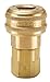 Parker Hannifin B33 Series 30 Brass Pneumatic Quick Coupler, Female Pipe Thread, 1/4 Inch Size, 1/4-18 NPTF Port