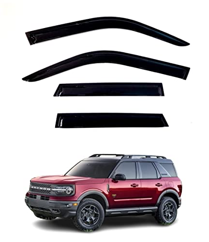 Bggtyrsd Window Visors Rain Guards Deflectors Fits Ford Bronco Sport 2021-2023 #TOP15