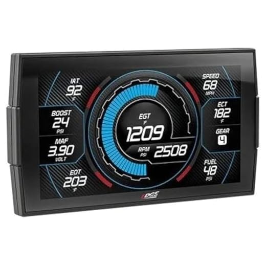 NEW EDGE INSIGHT CTS3 DIGITAL GAUGE,5" TOUCHSCREEN,COMPATIBLE WITH 1996-UP ON BOARD DIAGNOSTICS-II VEHICLES